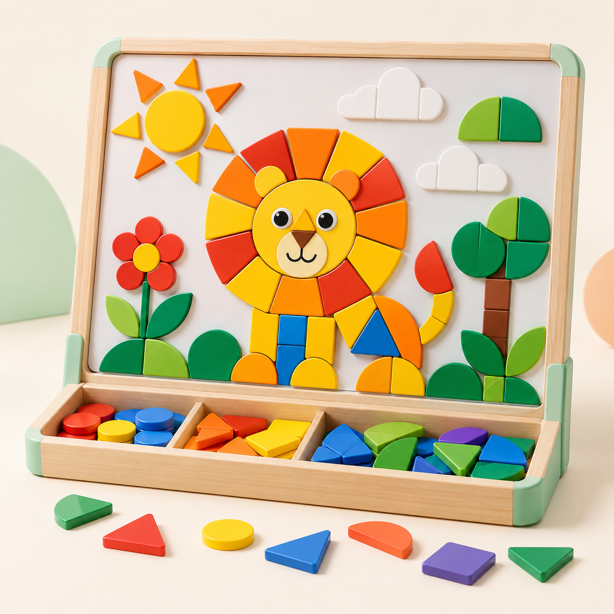 Creiomp™ ColorNest Magnetic Mosaic Board