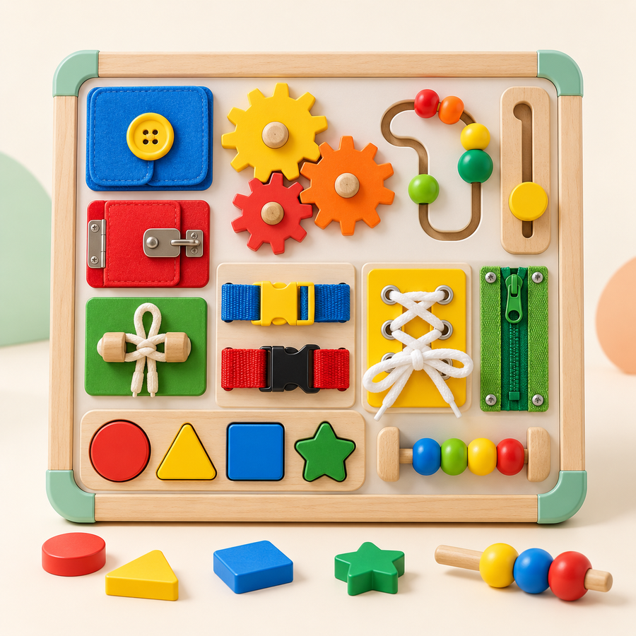 Creiomp™ BusyTrail Fine-Motor Activity Board