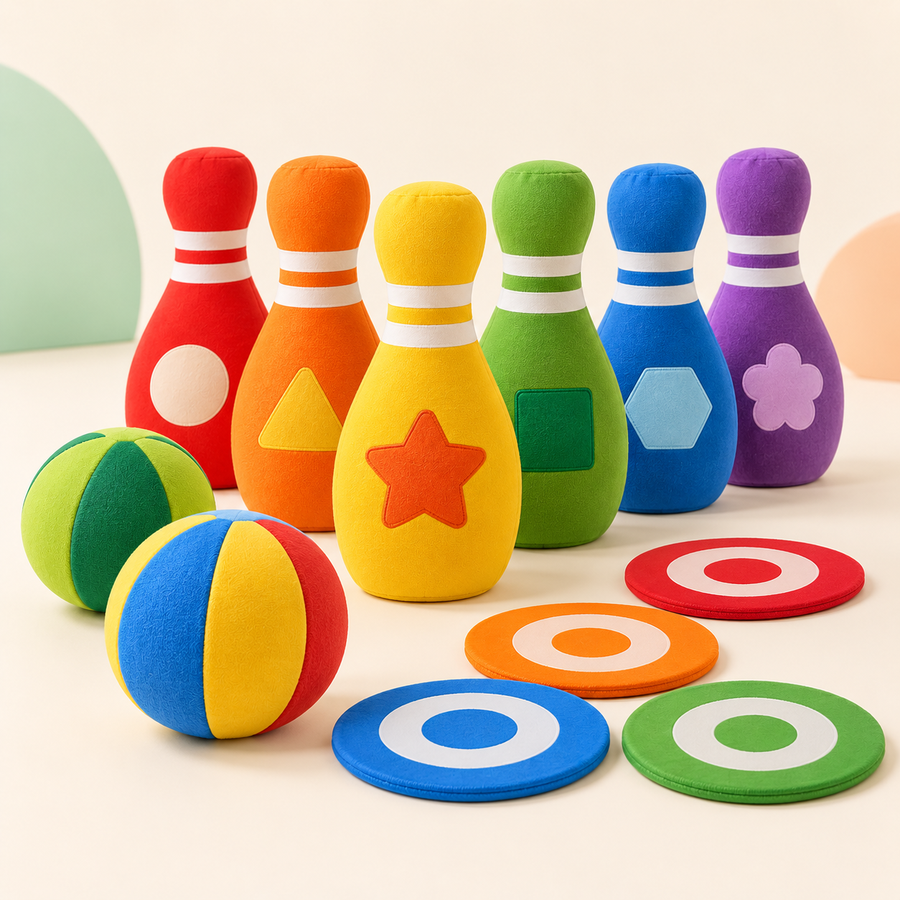 Creiomp™ TumbleTown Soft Bowling & Target Set