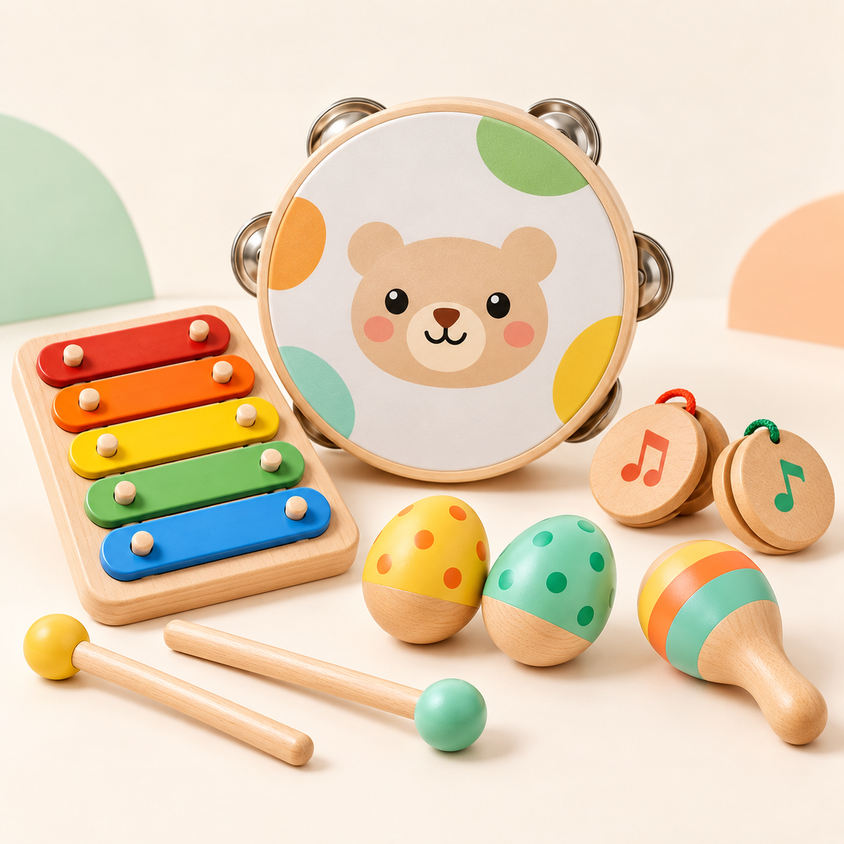 Creiomp™ SoundPebble Rhythm Play Set